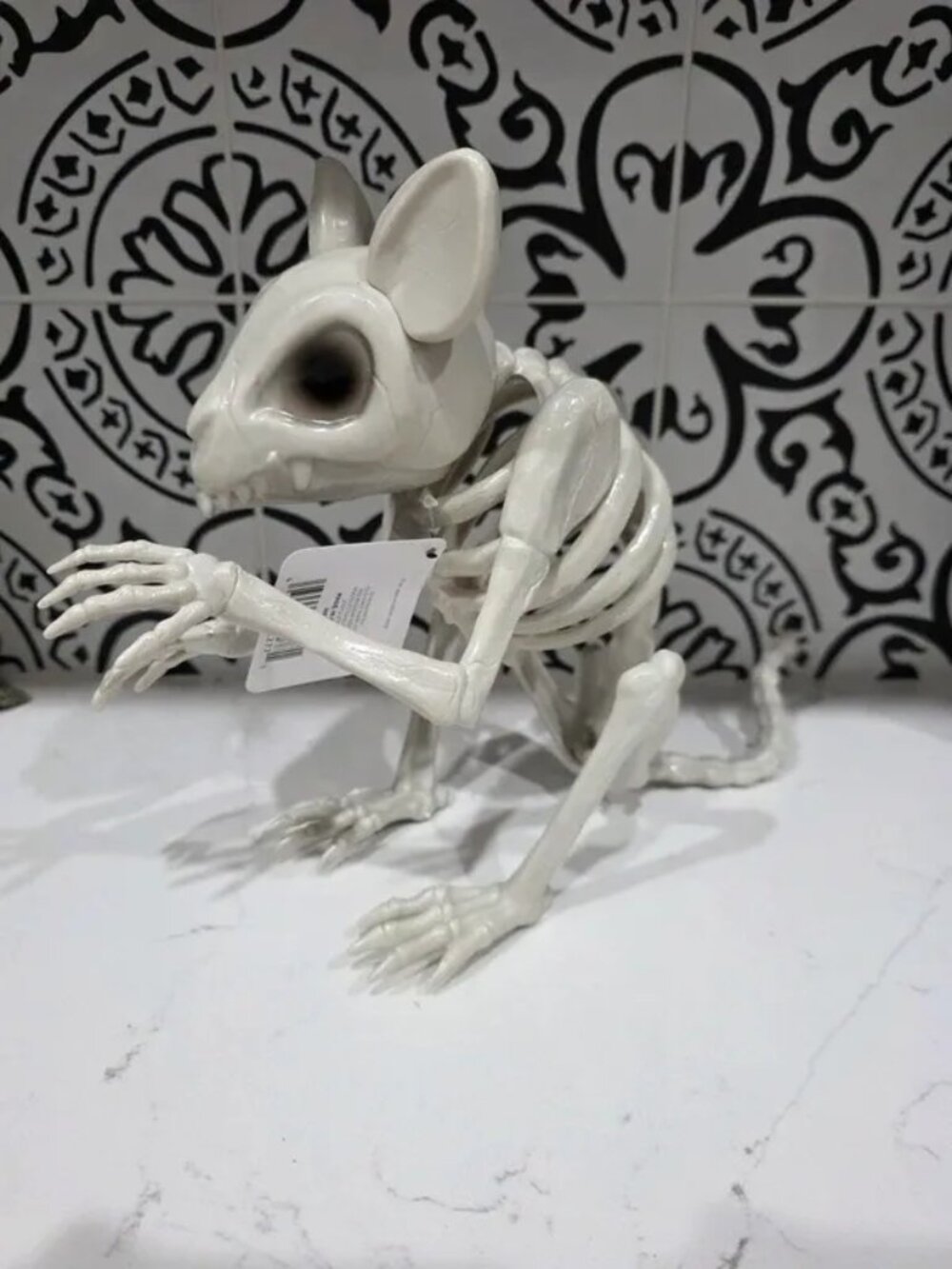 New Halloween Decor Skeleton Rat